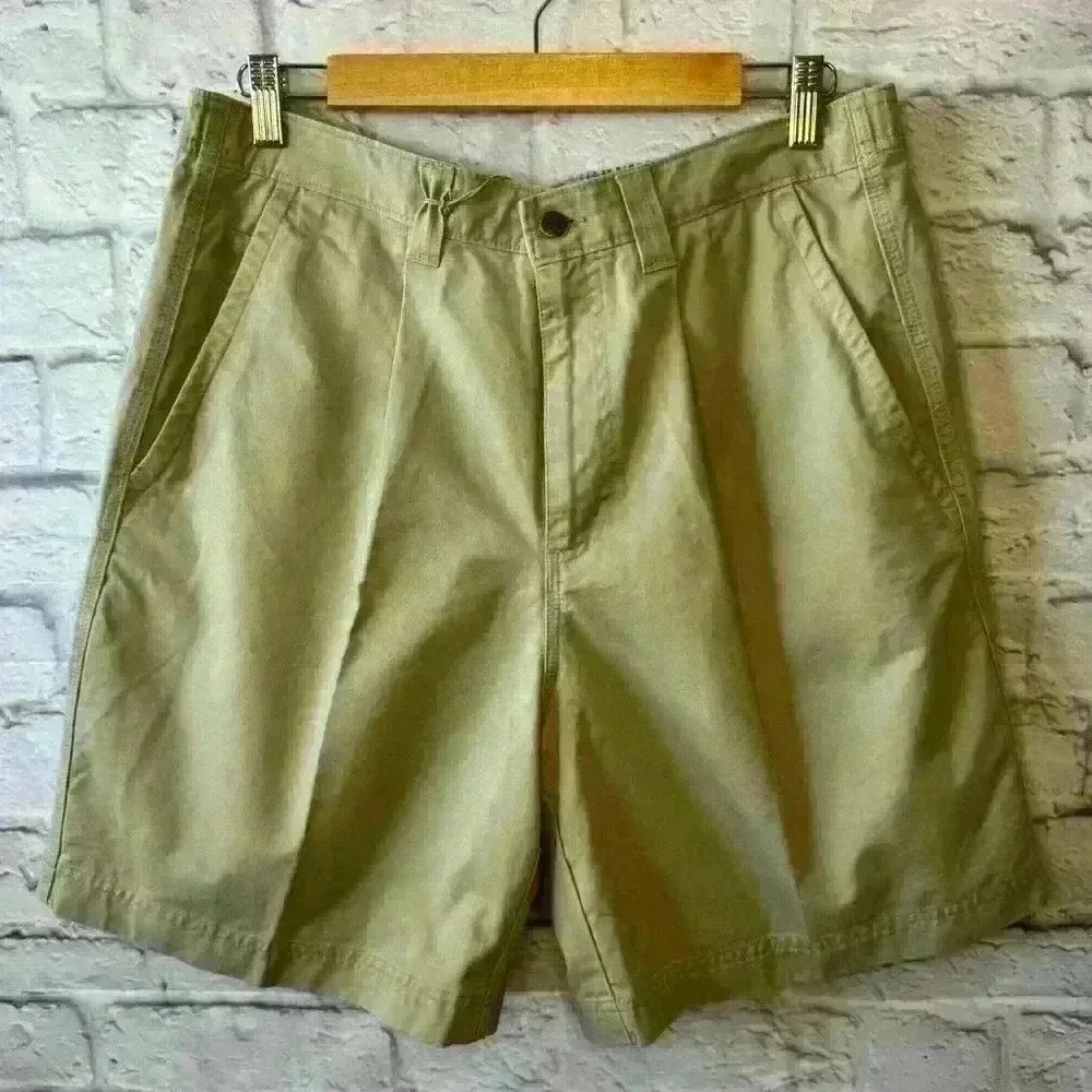 Tory Richard NWT Easy Short Men’s Sz: 33 Color 251 Khaki Shorts Pleated Front